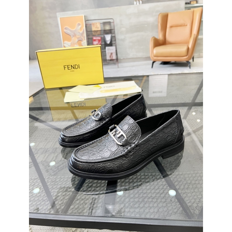 F**di leather shoes